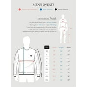 Mens Ultimate Heavyweight Crewneck Sweatshirt Pullover Fleece Sweater