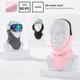 thumbnail image 2 of Cubierta para la cara de esquí, resistente al viento, antideslizante, ultra suave, con cordón ajustable, cubierta para la cara de snowboard para deportes, rosa Sailing Electrónica, 2 of 5