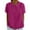Hot Pink, variant on Women's Linen Shirt! Yigetop Women with Pockets Breathable Cotton Linen Loose Large Size Slimming Lapel Shirt Short Sleeve Top Womens Linen Shirt Dark Blue 2XL