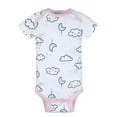 thumbnail image 4 of Gerber Baby Girl Short Sleeves Onesies Bodysuits, 8-Pack, Preemie-12M, 4 of 13