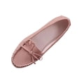 thumbnail image 7 of Women’s Summer Mule Moccasins Wide Width Casual Versatile Slip On Open Back Flats Pink 7, 7 of 7