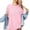 Pink, variant on Wang6 Womens Plus Size Short Sleeve Tshirts Casual Seashell Printed Graphic Tees Summer Crew Neck Loose Fit Tops White XL