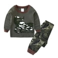 thumbnail image 4 of Pijamas de dibujos animados para niños y niñas, trajes de otoño y Navidad, ropa de set2-7Y, novedad de 2022, 4 of 4