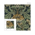 thumbnail image 6 of NextWall Midnight Blue & Goldenrod Primrose Floral Peel and Stick Wallpaper, 6 of 8