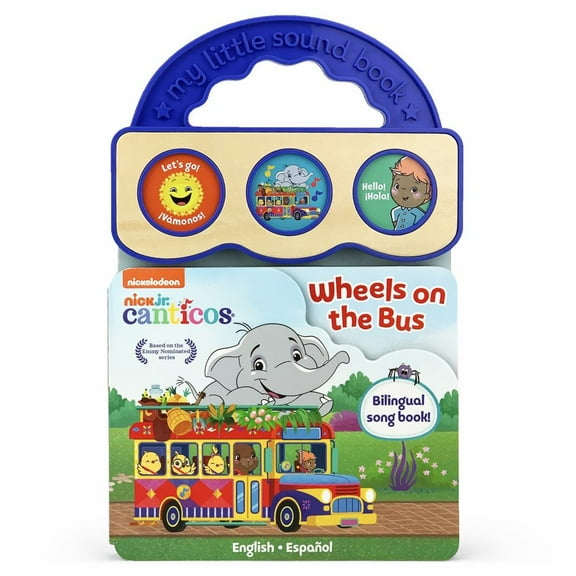 Canticos Las Ruedas Del Bus / Wheels on the Bus (Bilingual) (Board Book)