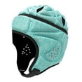 thumbnail image 4 of Adults Rugby Helmet Football Helmet for Skateboarding Training Flag Football Light Green, 4 of 8