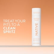 Native Aluminum Free Deodorant Spray For Women, 72 Hour Deodorant Spray, Sweet Peach & Nectar, 3.5oz