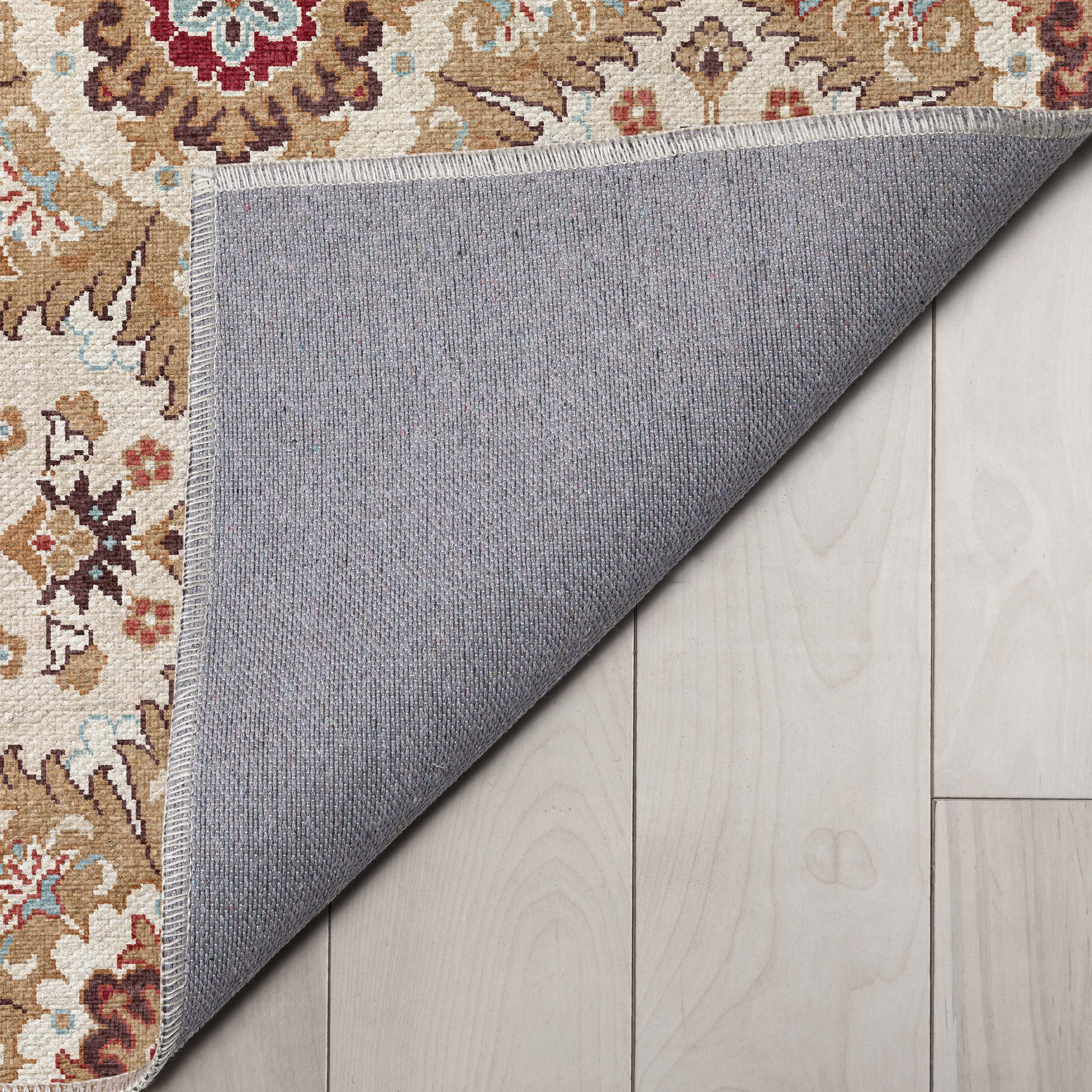 Well Woven Kings Court Victoria Transitional Geometric Flatweave Ivory 5' x 7' Area Rug
