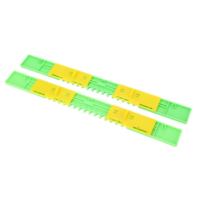 2 Pcs Pare-Glissières pour Porte d'Abeille, Réducteur d'Entrée de Ruche avec Double Porte Coulissante pour Abeilles d'Intérieur et d'Extérieur, Contrôle de Ruche, Grille de Ruche, Évents de Cadre Anti-Évasion
