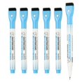thumbnail image 1 of Magnetic Whiteboard Pen, 0.5-1mm Fine Tip Dry Erase Blue Markers, 6 Pcs, 1 of 6