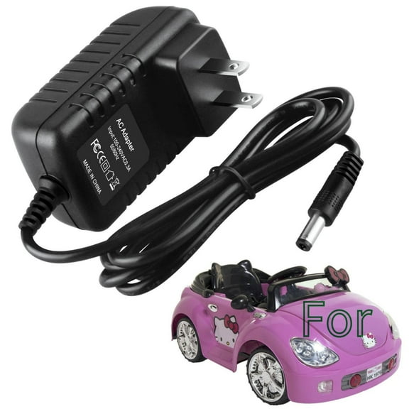 K-MAINS 6V Charger Compatible With Dynacraft Karaoke Quad Ride On Car 6VDC Adapter