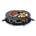 thumbnail image 5 of Total Chef TCRF08BN 1200 Watts 8-Person Raclette Party Grill with Fondue Pot by Koolatron, 5 of 6