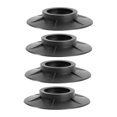 thumbnail image 4 of ifundom 1Set Black Durable Plastic Washer Pads Anti Vibration Non Skid Washing Machine Stabilizer for Home Use, 4 of 8