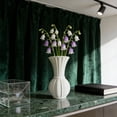 thumbnail image 5 of Easter Decor​ White Vase Classic Flared Shape Delicate Wave Rim Pure Tone Versatile Display Accent, Easter Decorations for Home Table, 5 of 6