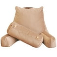 thumbnail image 2 of Reading Pillow Bedding Wedge Shredded Backrest Cushion with Arms, 2 of 7
