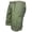 Army Green Mens Shorts, variant on OSFVNOXV Cargo Shorts for Men Below the Knee Camo Shorts Lightweight Summer Elastic Waist Hiking Fishing Shorts with Zippered Pockets
