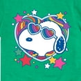 thumbnail image 3 of Peanuts - Snoopy Groovy Heart - Toddler And Youth Short Sleeve Graphic T-Shirt, 3 of 6