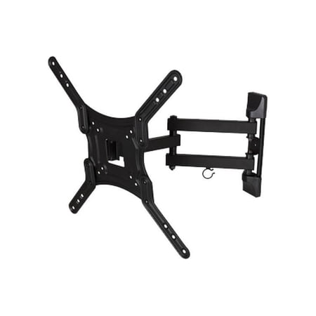 UPC: 0752752957674 | A404M-T Full Motion Pan  Swivel  Tilt  Extend TV Wall Mount for TVs 26   30   32   37   39   40   42   46   47   50   52   55   Black