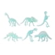 thumbnail image 2 of 18 piezas simulación luminosa dinosaurio esqueleto Dinos colección fiesta favores, 2 of 8
