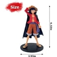 thumbnail image 1 of One Piece Cloak Luffy Hand-Made Model Box Set Statue Puppet Toys Collectible Decoration Anime Fans 6.7 inch, 1 of 7