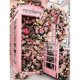 thumbnail image 2 of Kits de pintura de diamantes 5D DIY Taladro redondo completo Cuadro de mosaico de cabina telefónica de Rose Likrtyny Oficina Multiescena Multifunción, 2 of 8