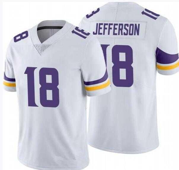 NFL_ Jersey Minnesota''Vikings''Justin Jefferson 4 Dalvin Cook Football 19  Adam Thielen 22 Harrison Smith 99 Danielle Hunter''nfl''Jersey 