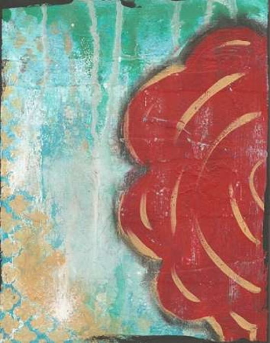 Red Flower I Canvas