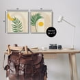 thumbnail image 4 of Stupell Industries Modern Fern Moon & Sun Botanical & Floral Painting Gray Framed Art Print Wall Art, 17 x 17, Set of 2, 4 of 10