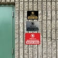 thumbnail image 3 of Signs ByLITA Classic Framed This Is a Neighborhood Watch Area Sign (Brushed Gold) - Small, 3 of 6