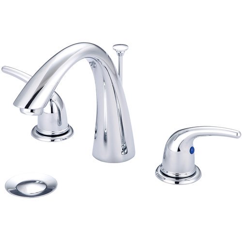 Olympia Faucets Widespread Bathroom Faucet with Drain Assembly