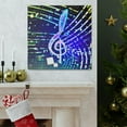 thumbnail image 6 of Music Note Mosaic. - Canvas, 6 of 10