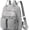 Gray, variant on Convertible Backpack for Women, Casual Multi-Pocket Handbag Lightweight Waterproof Daypack for Travel Hiking Work Everyday