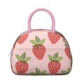 thumbnail image 2 of Lunch Bag Women Office Lunch Cooler Bag Portable Large Cooler Tote for Healthy Eating Enthusiasts with Side Pockets for Work Office Picnic Strawberry, 2 of 7