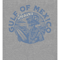 thumbnail image 2 of Gulf of Mexico Forever Vintage Skeleton Youth Heather Gray Crew Neck Short Sleeve Tee-Medium, 2 of 2