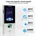 thumbnail image 4 of Touch Access Control Keyboard Fingerprint Biometric Password Time Attendance Card Reader Office USB ,Easy to Use, 4 of 6