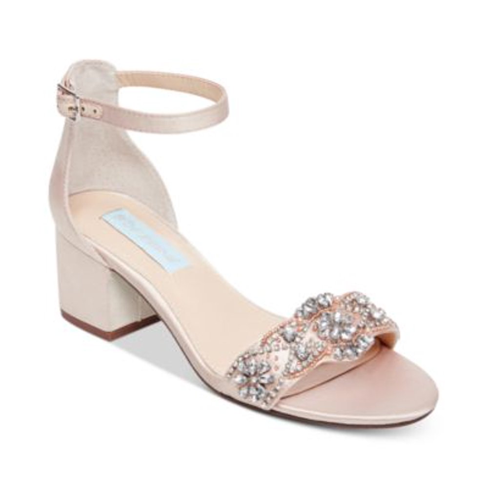 betsey johnson mel block heel