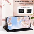 thumbnail image 6 of For Samsung Galaxy S26 Ultra Wallet Phone Case, Crossbody Leather Flip Cover with Card Slots Zipper Pocket, Circular Buckle, Detachable Wrist & Shoulder Strap hockproof Full Body Protective Cover, 6 of 12