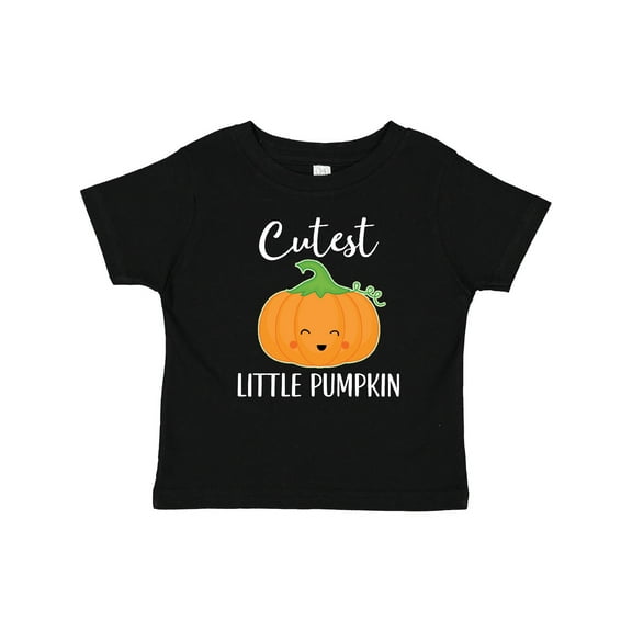 Inktastic Halloween Cutest Little Pumpkin Boys or Girls Baby T-Shirt