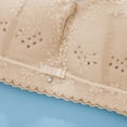 thumbnail image 4 of LOVZFMLL Bras for Women Woman's Lace Thin Style Ventilate Large Size Bra Without Steel Rim Beige 42/95CD, 4 of 5