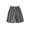 Dark Gray, variant on Boys' Elastic Waist Cotton Shorts Loose Fit Solid Color Casual Mid-Thigh Shorts for Kids