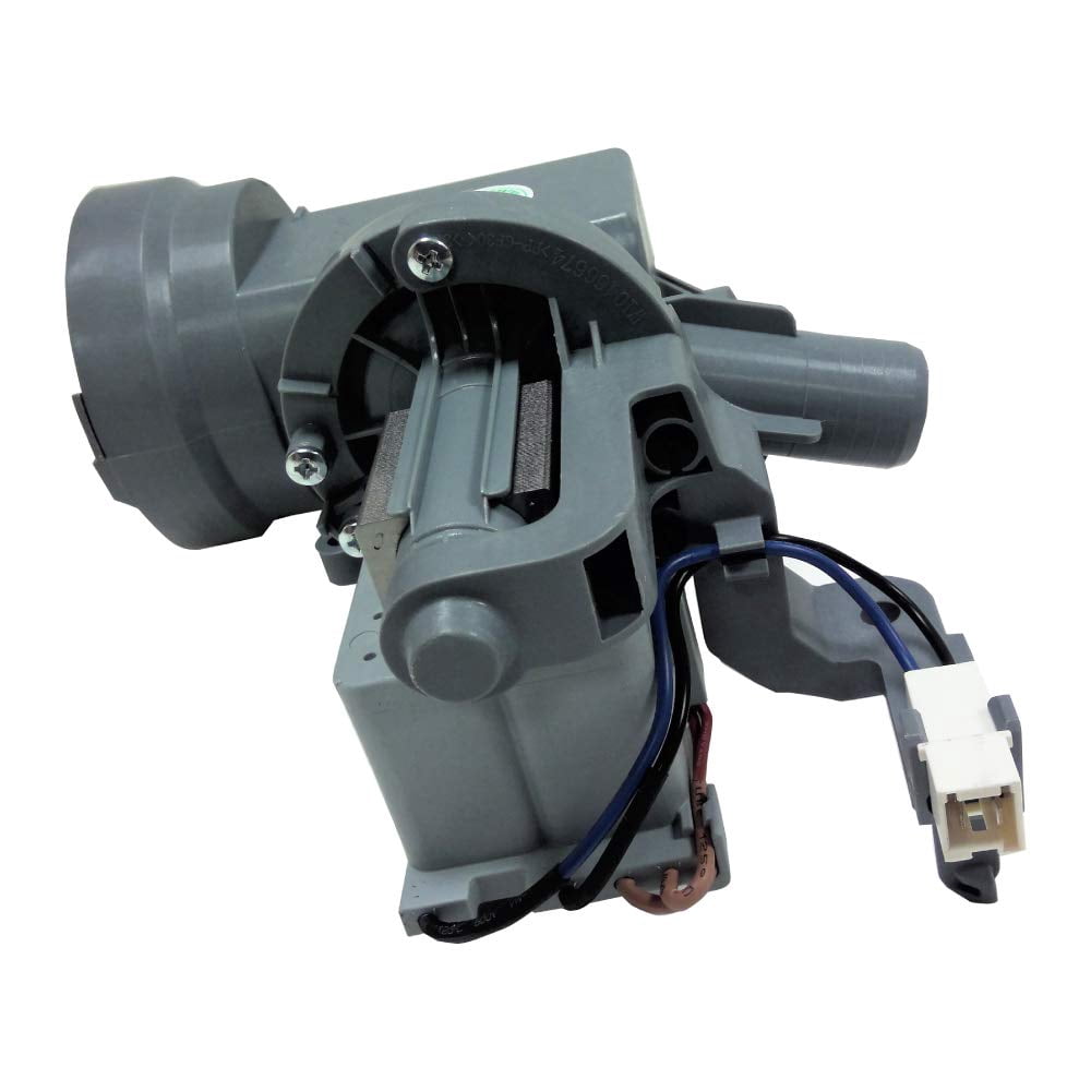 GlobPro 3281367 W10425238 W10799064 W10903216 Washer Water Drain Pump Complete 9" length Approx. Replacement for and compatible with Maytag Whirlpool Heavy DUTY
