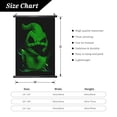 thumbnail image 3 of Oogie Boogie Poster Hanger Plastic Shaft Hanging Poster Wall Art Prints Canvas Decoration Artwork Gifts For Home Living Room Bedroom 20"X30", 3 of 7