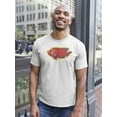 thumbnail image 2 of Orange Tropical Fish T-Shirt Men -Image by Shutterstock, Male Large, 2 of 4
