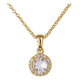 thumbnail image 1 of Collar Mujer Oro 14k Zirconia Cúbica, Joyería Fina Xtellar dorado, 1 of 3