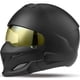 thumbnail image 4 of Casco de motocicleta de cara completa con combinación de personalidad de moda, casco retro para montar en las cuatro estaciones, casco de locomotora de medio casco, 4 of 5