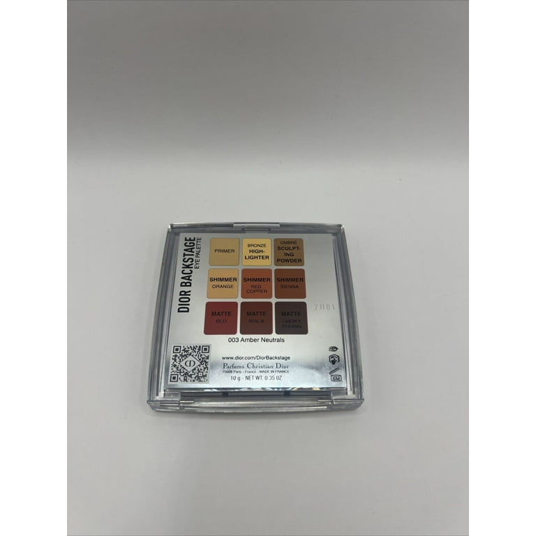 DIOR Backstage Eye Palette #003 Warm Essentials - www