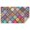 Multicolor Ethnic Mandala-2, variant on Red and Blue Floral Pattern Rectangle Tablecloth 60"x84",Waterproof Polyester Rectangle Table Cloth, Wipeable Spillproof Polyester Tablecloth for Dining, Camping, Indoor and Outdoor