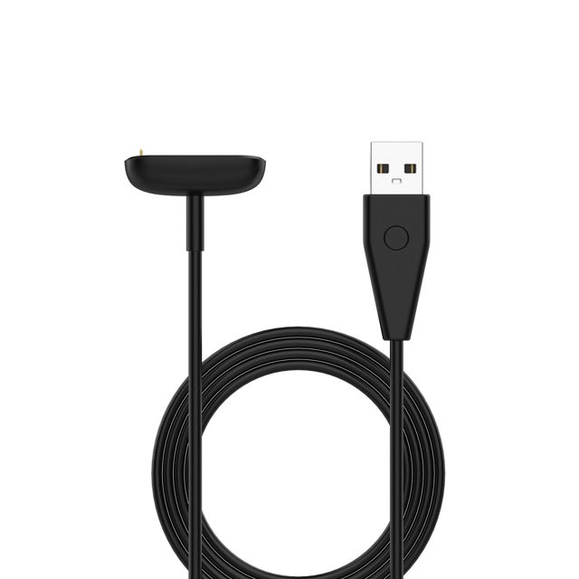 Compatible Con El Cable De Carga Fitbit Luxe Con Botón De Reinicio Cargador Portátil Usb Compatible Con Pulsera Inteligente Con Protección Contra Sobrecarga Kearding EL016205-00