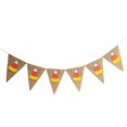 thumbnail image 4 of Vintage Yute Lino Banner Garland Sign Halloween Caída Colgando Decoración Gloria Pancarta de empavesado de maíz dulce, 4 of 6
