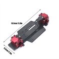 thumbnail image 4 of Bewildely 1 Juego de placa de caja de cambios de coche RC, pieza de repuesto práctica, piezas de tablero de capas, Kit de accesorios de Kits de construcción modelo Rojo, 4 of 6